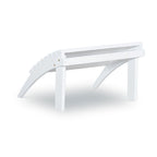 Gavil White Poggiapiedi Adirondack