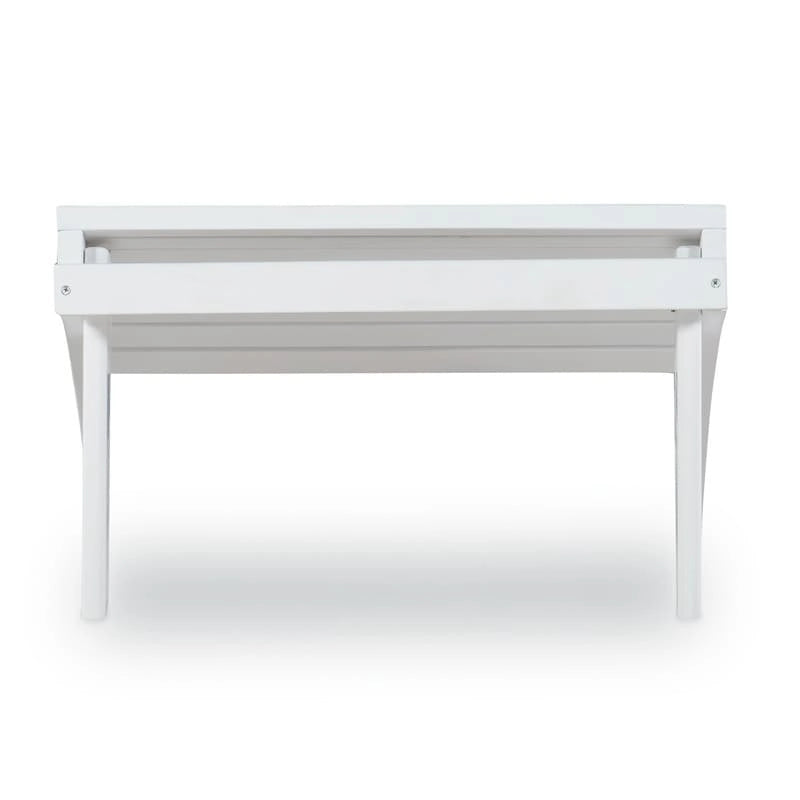 Gavil White Poggiapiedi Adirondack
