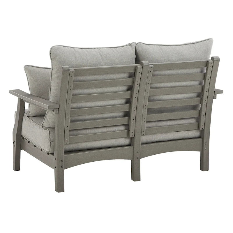 Divanetto da esterno Visola in polietilene all weather con cuscini Signature Design by Ashley