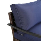 Chaise d'extérieur avec accoudoir droit U-Leg Collection Patio Festival