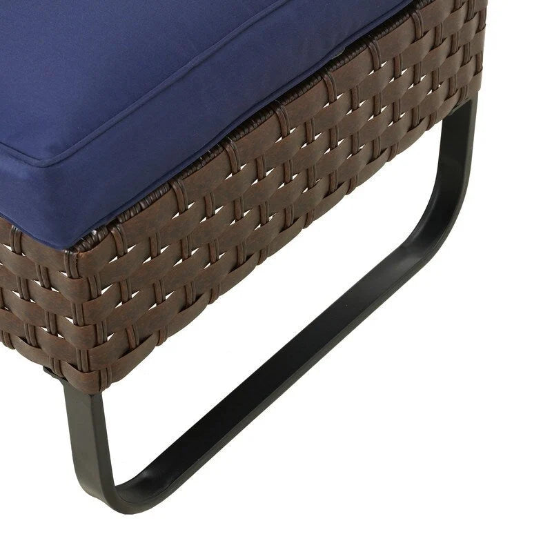 Chaise d'extérieur avec accoudoir droit U-Leg Collection Patio Festival