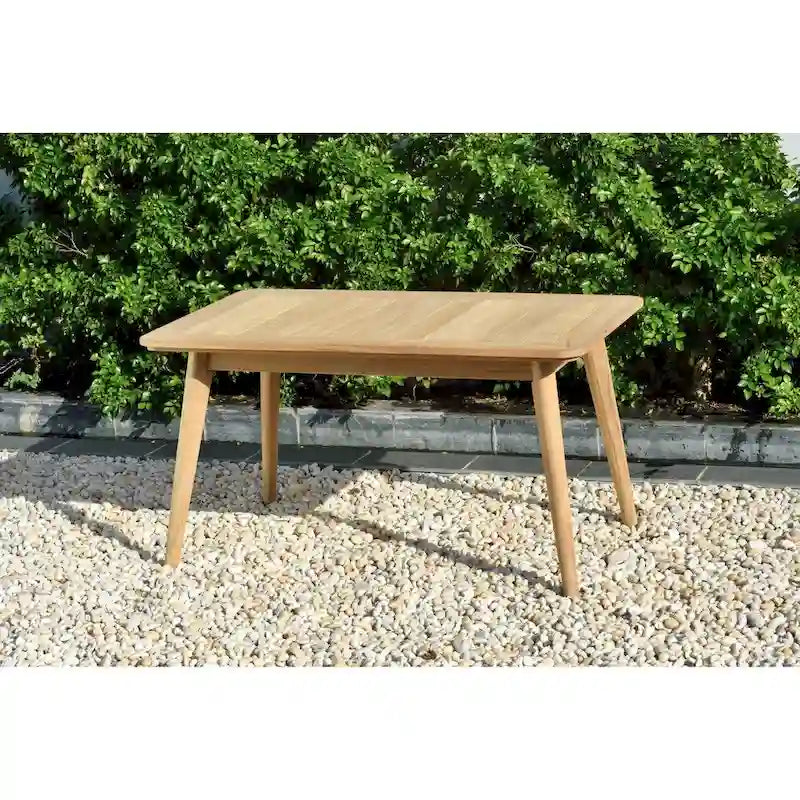 Set conversazione da esterno Nordic 6 pezzi in legno massello di teak - 6 pezzi