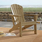 Sedia Adirondack in plastica riciclata Polydun