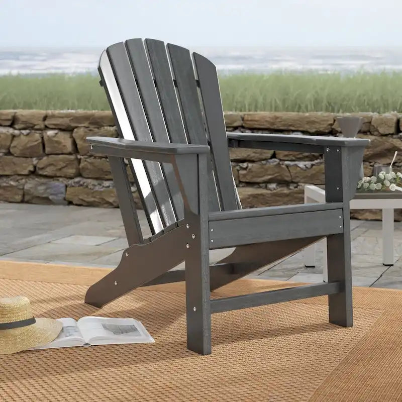 Sedia Adirondack in plastica riciclata Polydun