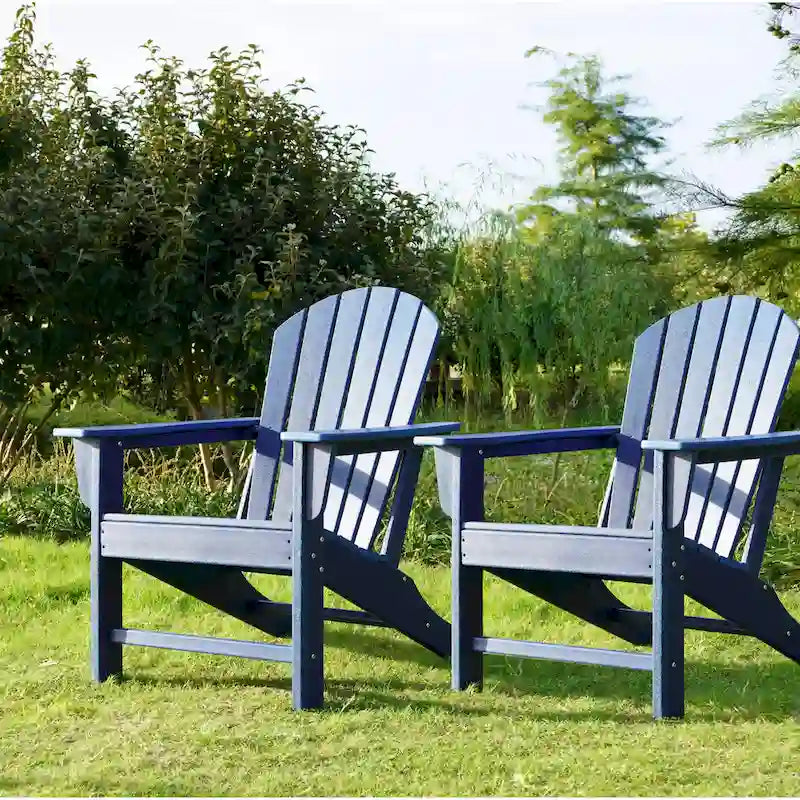 Sedia Adirondack in plastica riciclata Polydun