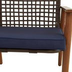 Ensemble de conversation d'extérieur 5 pièces en treillis