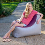 Poltrona a sacco da esterno Jaxx Juniper Sunbrella Fabric