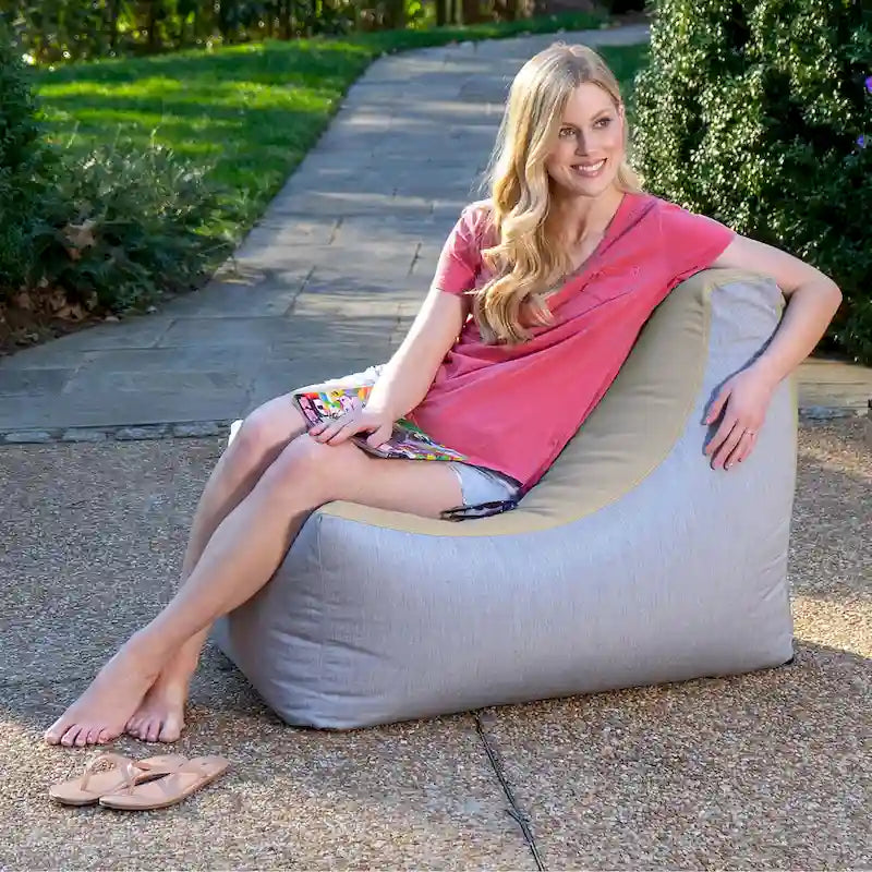 Poltrona a sacco da esterno Jaxx Juniper Sunbrella Fabric