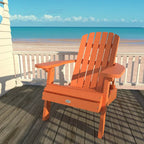 BAHIA VERDE OUTDOORS Chaise Adirondack pliante et inclinable Cape