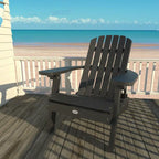 BAHIA VERDE OUTDOORS Chaise Adirondack pliante et inclinable Cape