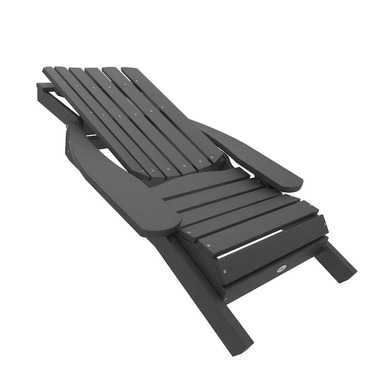 BAHIA VERDE OUTDOORS Chaise Adirondack pliante et inclinable Cape