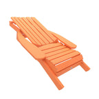 BAHIA VERDE OUTDOORS Chaise Adirondack pliante et inclinable Cape