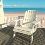 BAHIA VERDE OUTDOORS Chaise Adirondack pliante et inclinable Cape