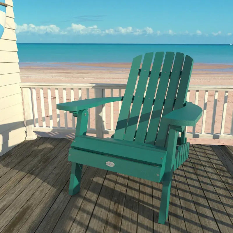 BAHIA VERDE OUTDOORS Chaise Adirondack pliante et inclinable Cape