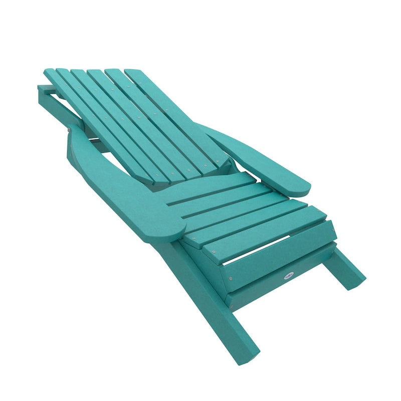 BAHIA VERDE OUTDOORS Chaise Adirondack pliante et inclinable Cape