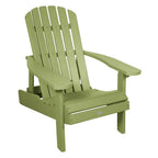 BAHIA VERDE OUTDOORS Chaise Adirondack pliante et inclinable Cape