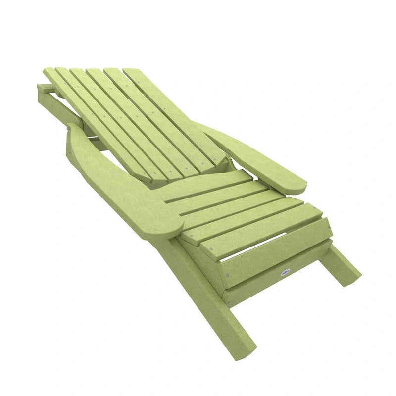 BAHIA VERDE OUTDOORS Chaise Adirondack pliante et inclinable Cape