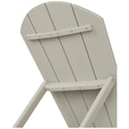 Polytrends Laguna HDPE Chaise longue de piscine inclinable, sans accoudoirs, avec roulettes, toutes saisons, pour extérieur