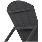 Polytrends Laguna HDPE Chaise longue de piscine inclinable, sans accoudoirs, avec roulettes, toutes saisons, pour extérieur