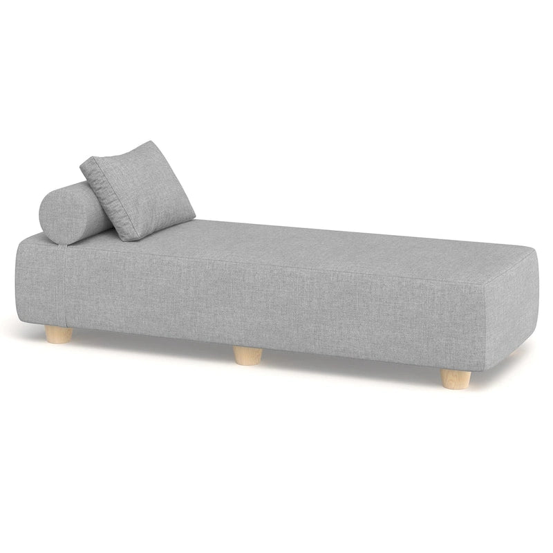 JaxxAlvyOutdoor Lettino Prendisole - Lussuoso Lettino con Piedini in Legno Sunbrella