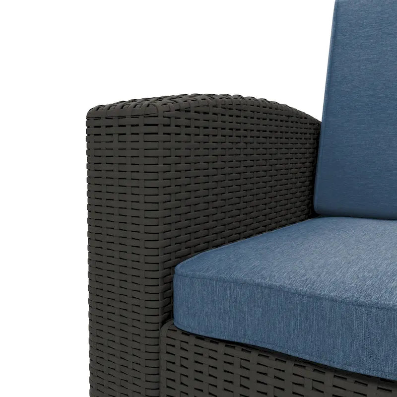 Sedia da patio CorLiving in resina per esterni