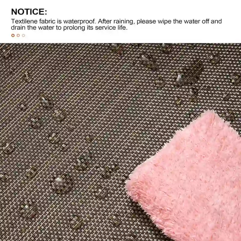Set di lettini da piscina con 2 sedie a sdraio e tavolino - Guarda l'immagine