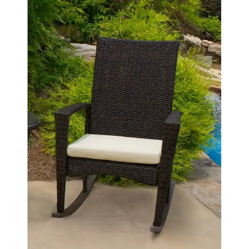 Bayview Outdoor Rocking Chair with Cushion