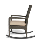 Sedia a dondolo da esterni Bayview con cuscino