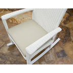 Sedia a dondolo da esterni Bayview con cuscino