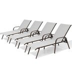 Chaises longues de patio réglables Crestlive Products (lot de 2)