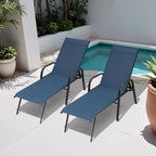 Chaises longues de patio réglables Crestlive Products (lot de 2)