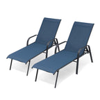 Chaises longues de patio réglables Crestlive Products (lot de 2)