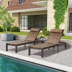 Chaises longues de patio réglables Crestlive Products (lot de 2)