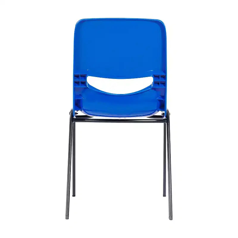 Sedia per aula Heavy-Duty Flex Comfort Stack con telaio verniciato a polvere, con schienale e sedile ergonomici