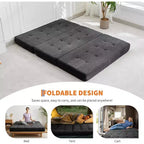 39x75 Tri-Fold Divano Letto in Memory Foam 6 Materasso Trapuntato