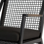 Calvin 25 Rocker Noir (lot de 2) par Real Flame