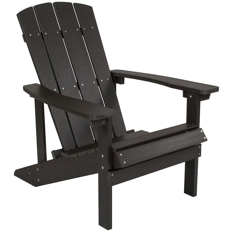 Sedia Adirondack in legno di poliresina per esterni per tutte le stagioni