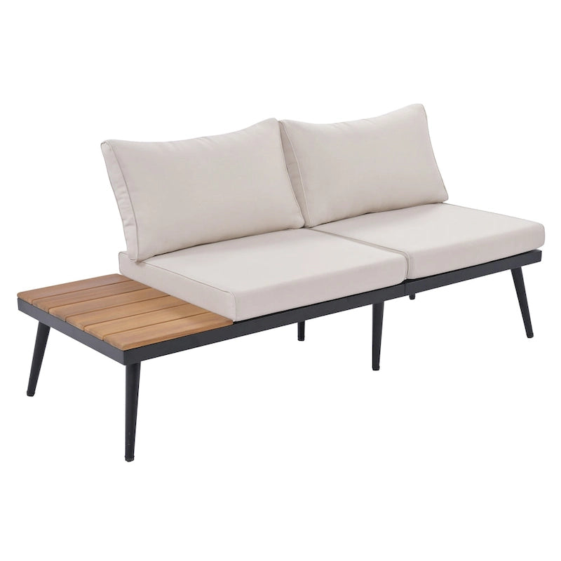 Set divano componibile da esterno Merax 6 pezzi