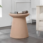 Brady 18 Minimalist Modern Drum Accent Table Pedestal, by JONATHAN Y