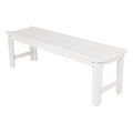 Banc de jardin sans dossier 5 pieds Shine Company, Bois de cèdre, finition HYDRO-TEX