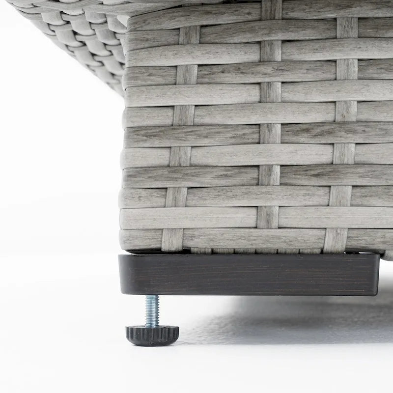 Set divano e poltrone da esterno Cannes a 6 pezzi in Sunbrella