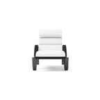 Set di 2 sedie a sdraio da esterno in alluminio Deco 2 per patio