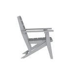 Tavolo commerciale Adirondack per tutte le stagioni e 6 sedie con portabicchieri