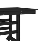 Tavolo commerciale Adirondack per tutte le stagioni e 6 sedie con portabicchieri