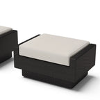 Set da Esterno Portofino Comfort Sunbrella 5 Pezzi con Poltrone Girevoli