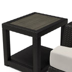 Set da Esterno Portofino Comfort Sunbrella 5 Pezzi con Poltrone Girevoli