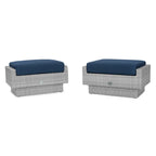 Set da Esterno Portofino Comfort Sunbrella 5 Pezzi con Poltrone Girevoli