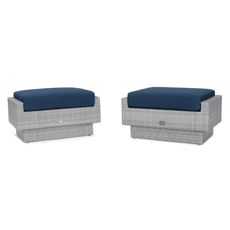 Set da Esterno Portofino Comfort Sunbrella 5 Pezzi con Poltrone Girevoli