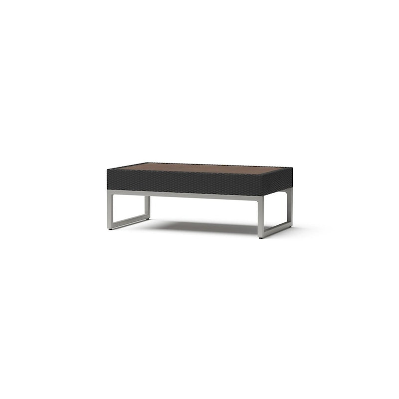 Set da salotto da esterno a 4 pezzi Milo Espresso Sunbrella