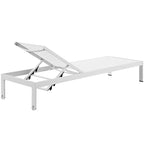 Beach Outdoor Patio Aluminum Chaise